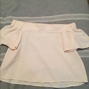 Topshop Off the shoulder blouse